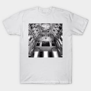 Museo Archeologico Nazionale Di Napoli - Black and White T-Shirt